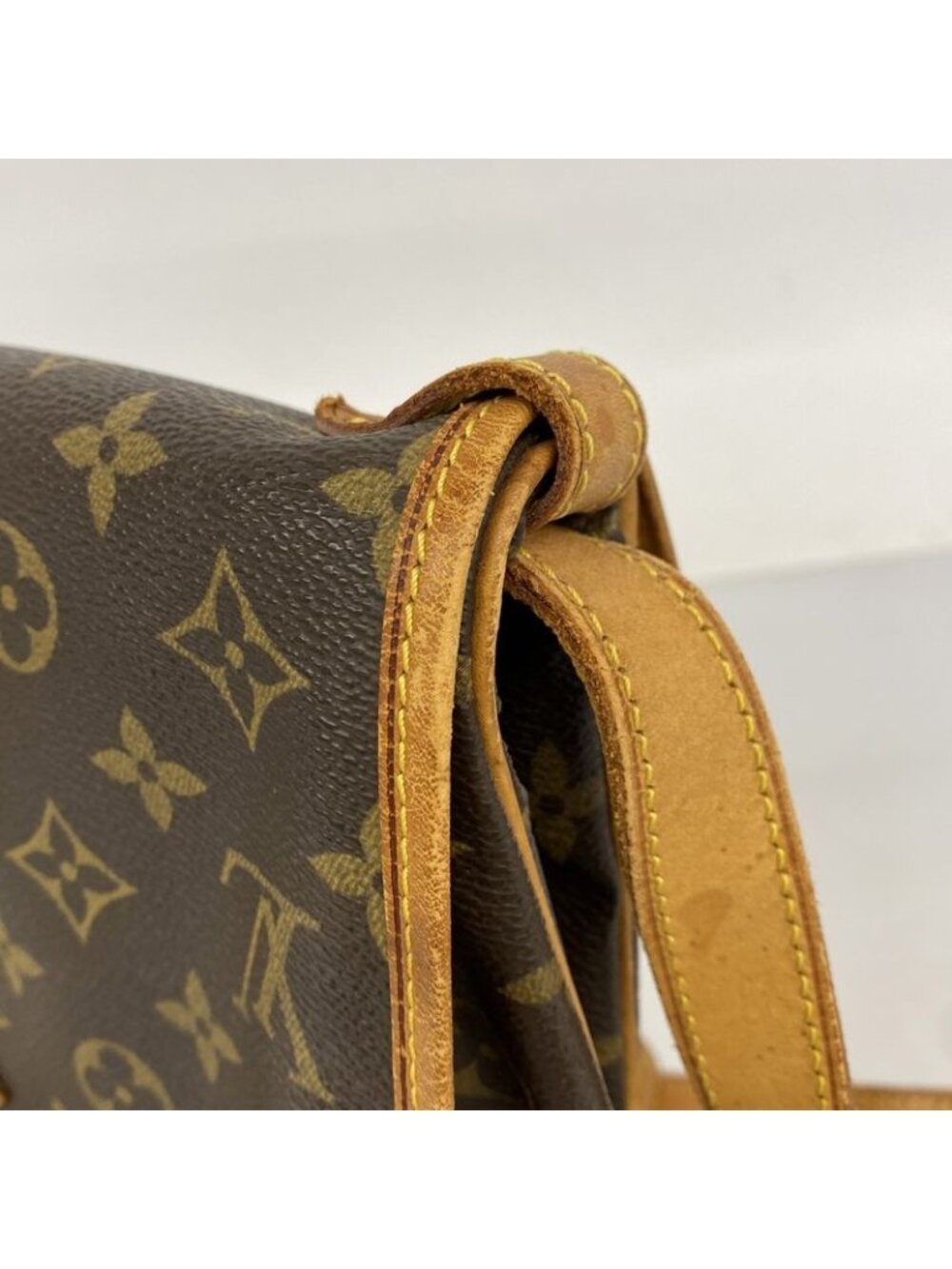 Louis Vuitton Shoulder Bag Monogram Saumur 30 Brown - Picture 6 of 10